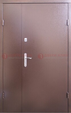 Стальная дверь с порошковым покрытием Медный Антик ДП-215 в Омске