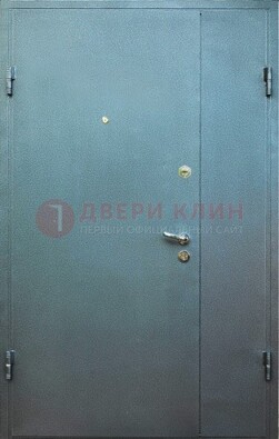 Серая тамбурная дверь ДТМ-34 в Омске